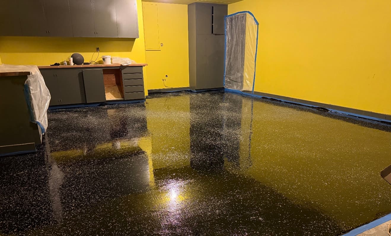 Floor Epoxy Coating — After